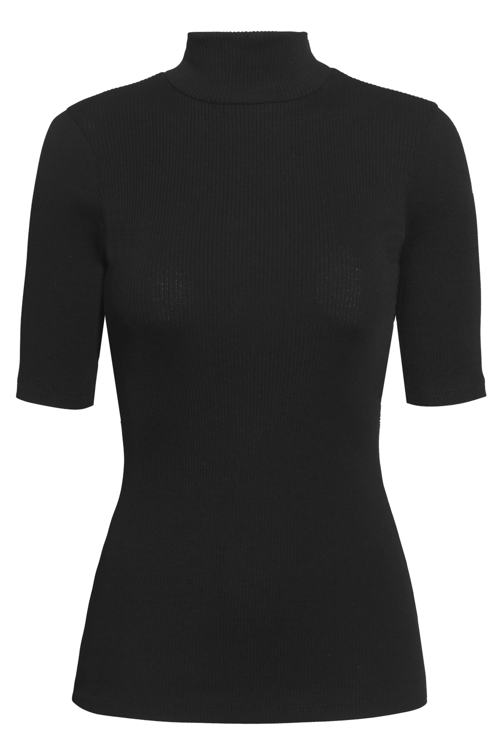 REFINE - The Clothilde Turtleneck in Black — REFINE